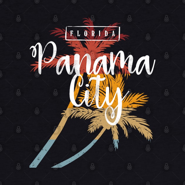 Panama City Beach Florida Graphic Vintage by Designkix